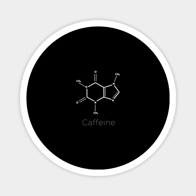 Caffeine Molecule Magnet by GramophoneCafe